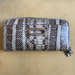 Jimmy choo python wallet